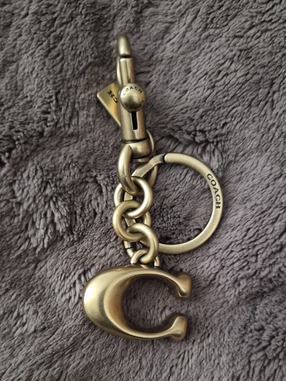 Coach Metal Keychain